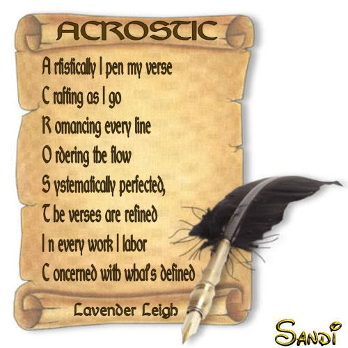acrostic poems for children. acrostic poems for children